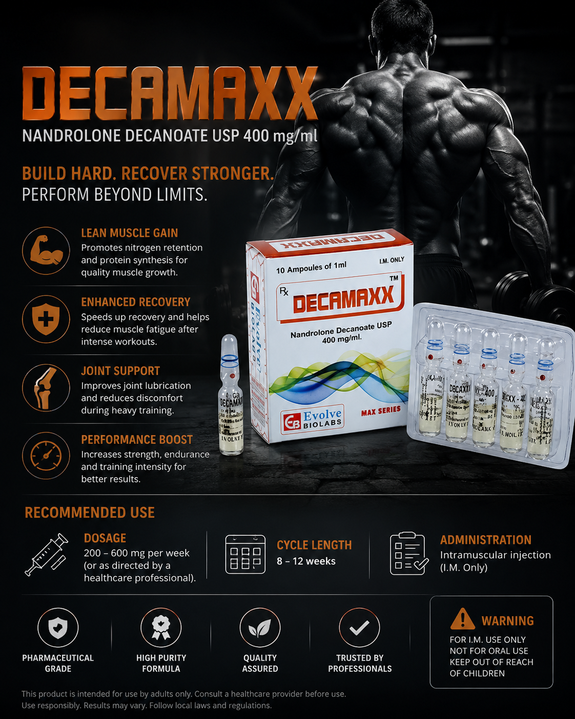 Decamaxx 400 | 10 x 1ml Amp