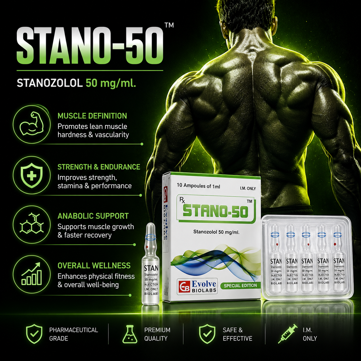 STANO 50 mg/ml |10 X 1ML AMPULE
