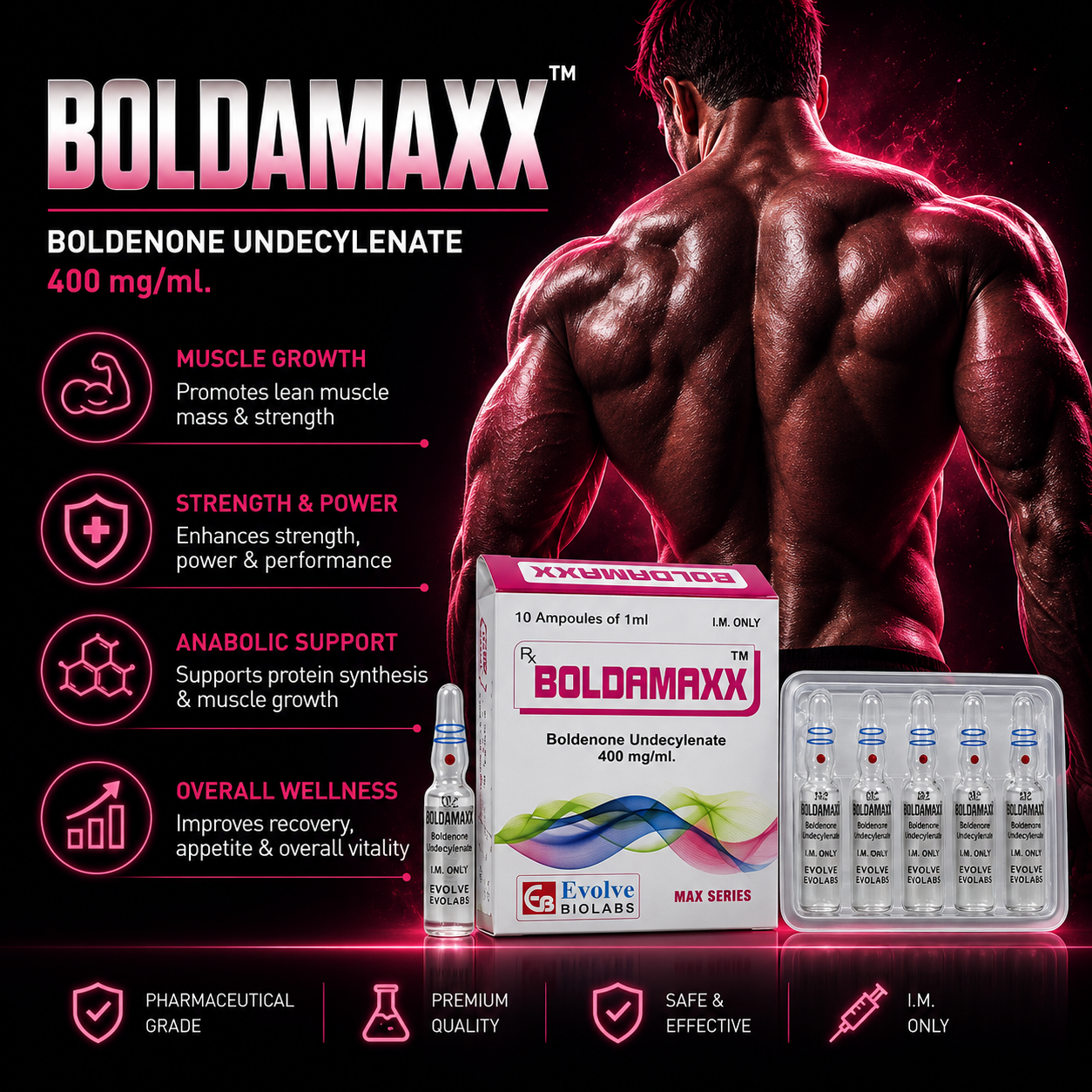 BOLDAMAXX 400 mg |10 AMPULE X 1ML