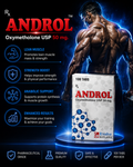 ANDROL 50 mg Tablet | 100 Tablets