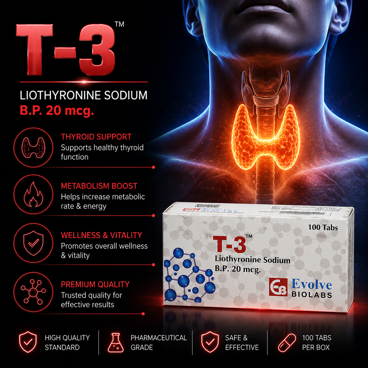 T3 20 mcg |100 TABLETS