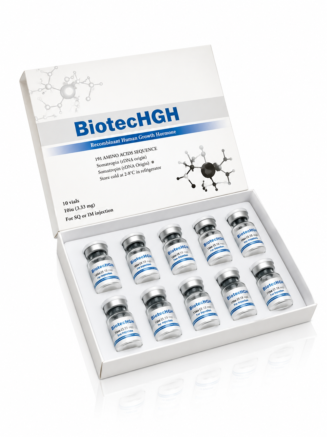 Biotech HGH 100IU | 10 Vial x 10IU