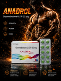 Anadrol maxx 50mg | 10 Strip x 10 Tablets
