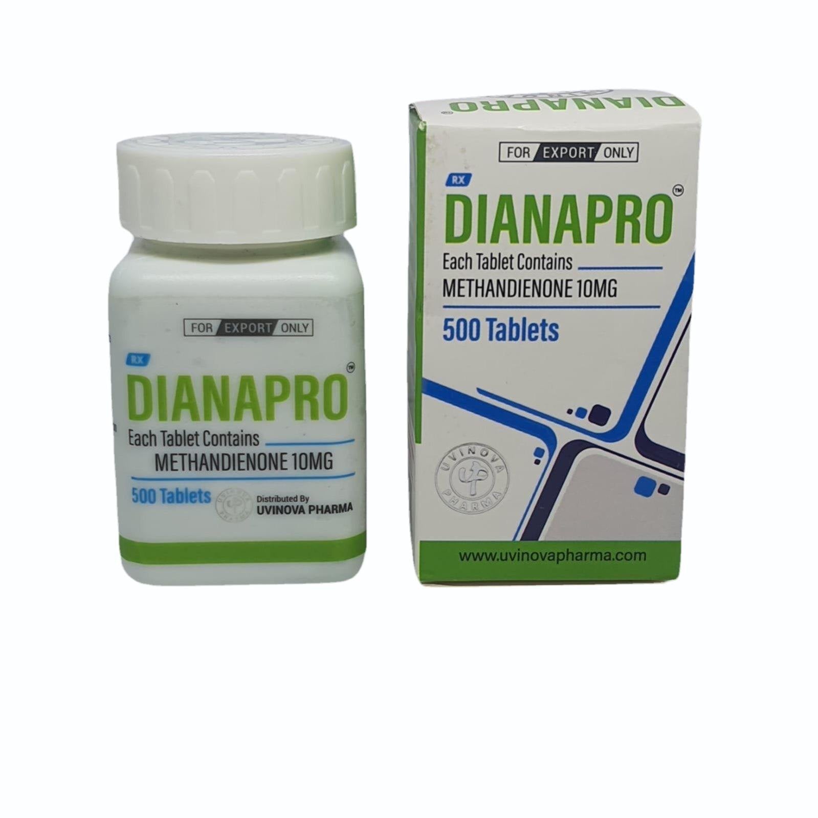 Dianapro 500 Tablets – dermatology medicine for export