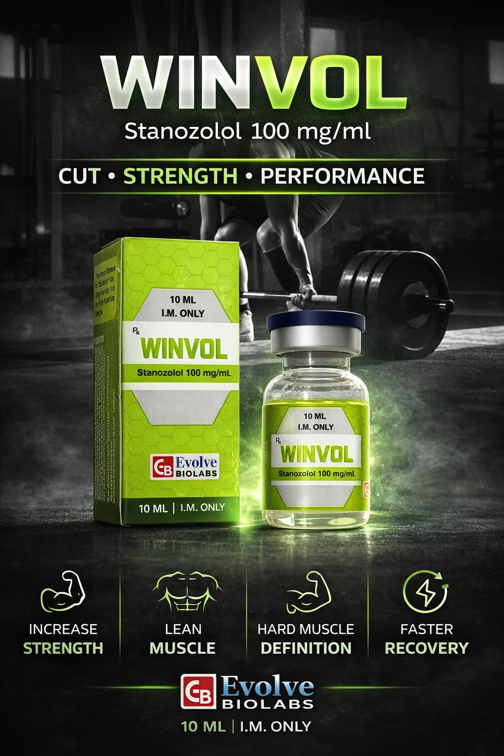 Winvol 10ml Injection – Stanozolol Export Grade | Derma Medicine Exports
