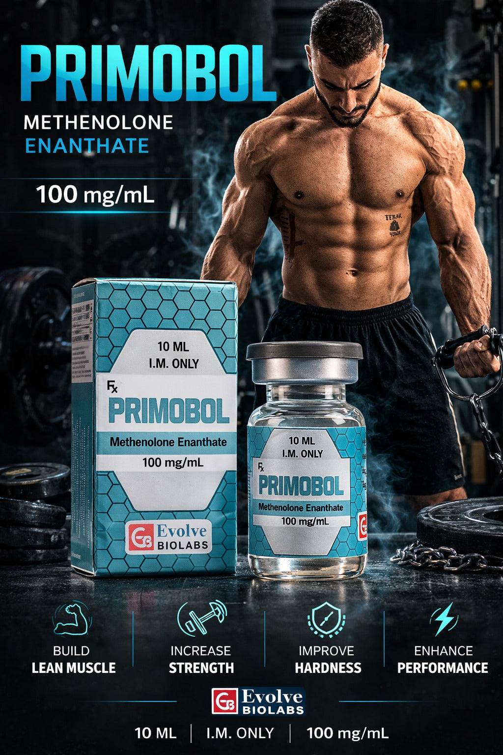 Primobol 10ml – Methenolone Enanthate Export Grade | Derma Medicine Exports