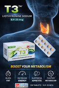 T-3 25mcg Tablets – Liothyronine Sodium Pharmaceutical Export | Derma Medicine Export