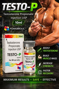 Testo-P 10ml Injection – Testosterone Propionate Export Grade | Derma Medicine Exports