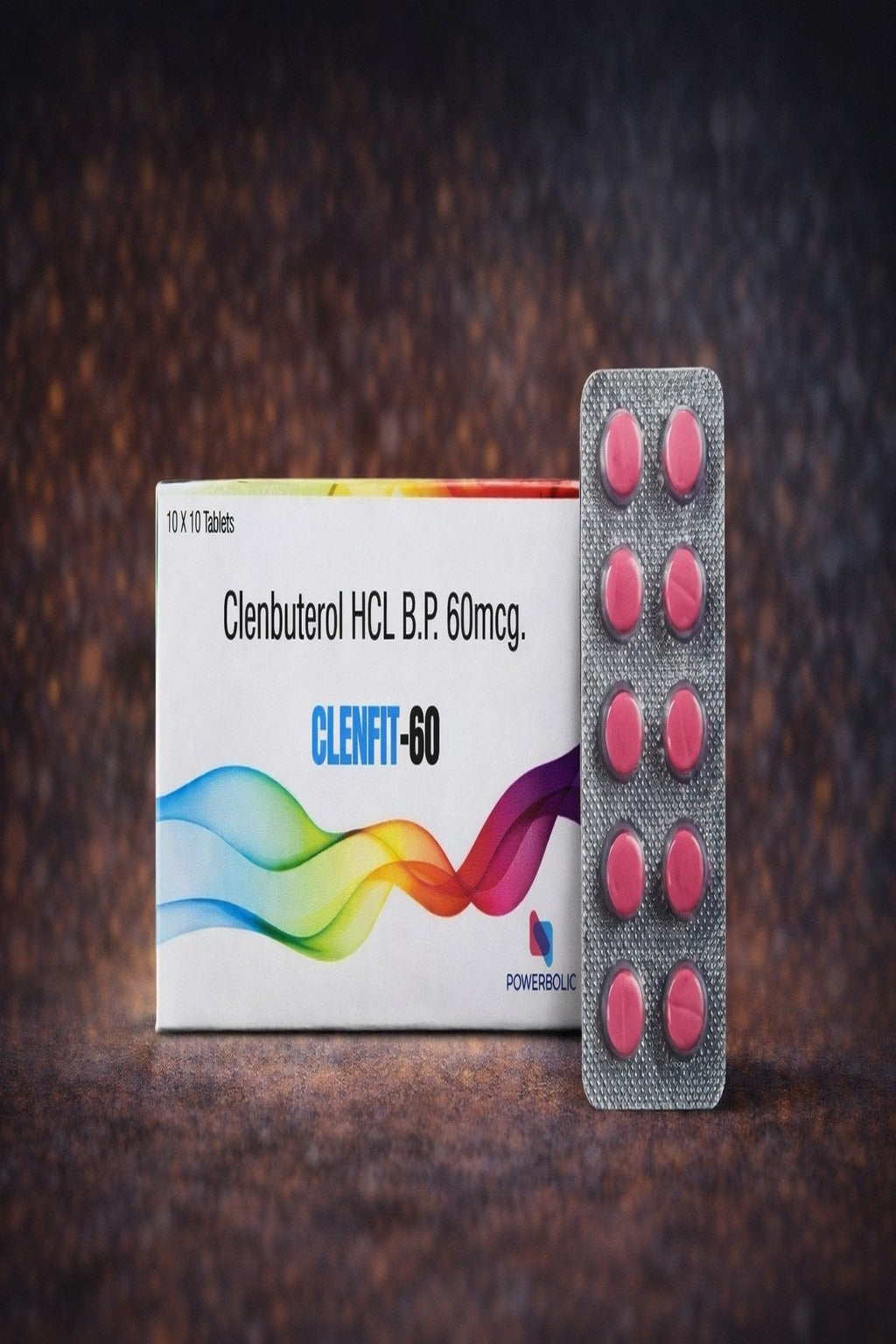 Clenfit-60 Tablets – Clenbuterol HCl 60mcg Export Grade | Derma Medicine Exports
