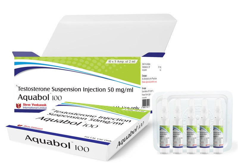 Aquabol 100mg - Testosterone Suspension USP