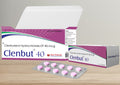 Clenbut 40mcg Clenbuterol Hydrochloride EP tablets - bronchodilator pharmaceutical