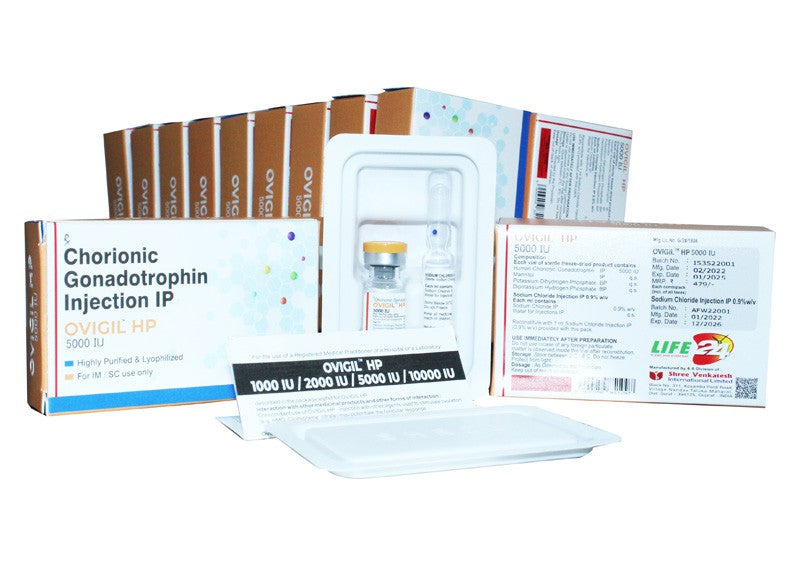 Shreevyankatesh Ovigil 5000IU HCG Injection

