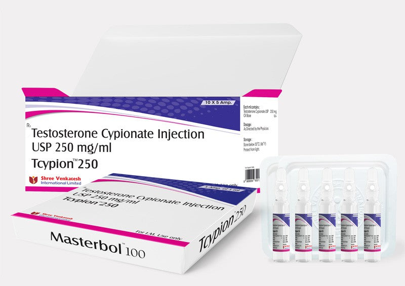 Tcypion 250mg - Testosterone Cypionate