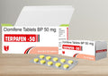 Terpafen 50mg Clomiphene Citrate anti-estrogen SERM pharmaceutical tablets