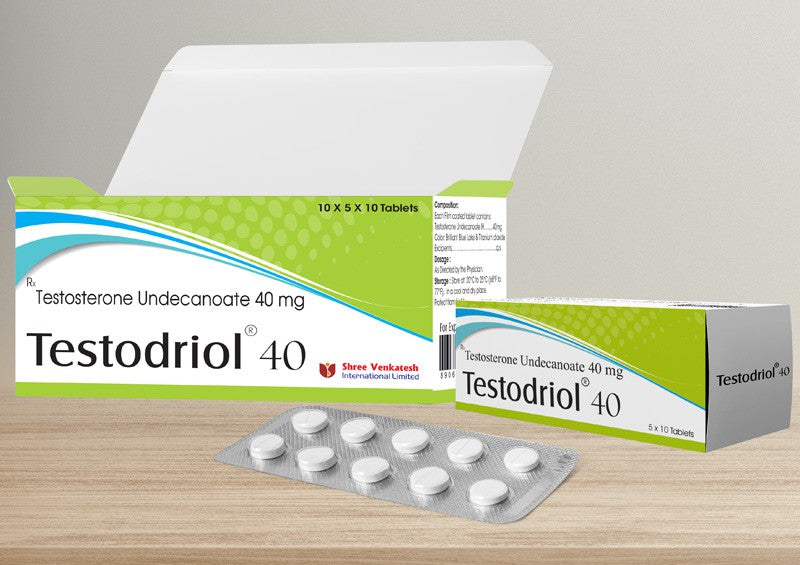 Testodriol 40mg Testosterone Undecanoate oral androgen pharmaceutical capsules